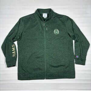 Colorado State University CSU Rams Full-Zip Fleece Champion Jacket Mens 2XL